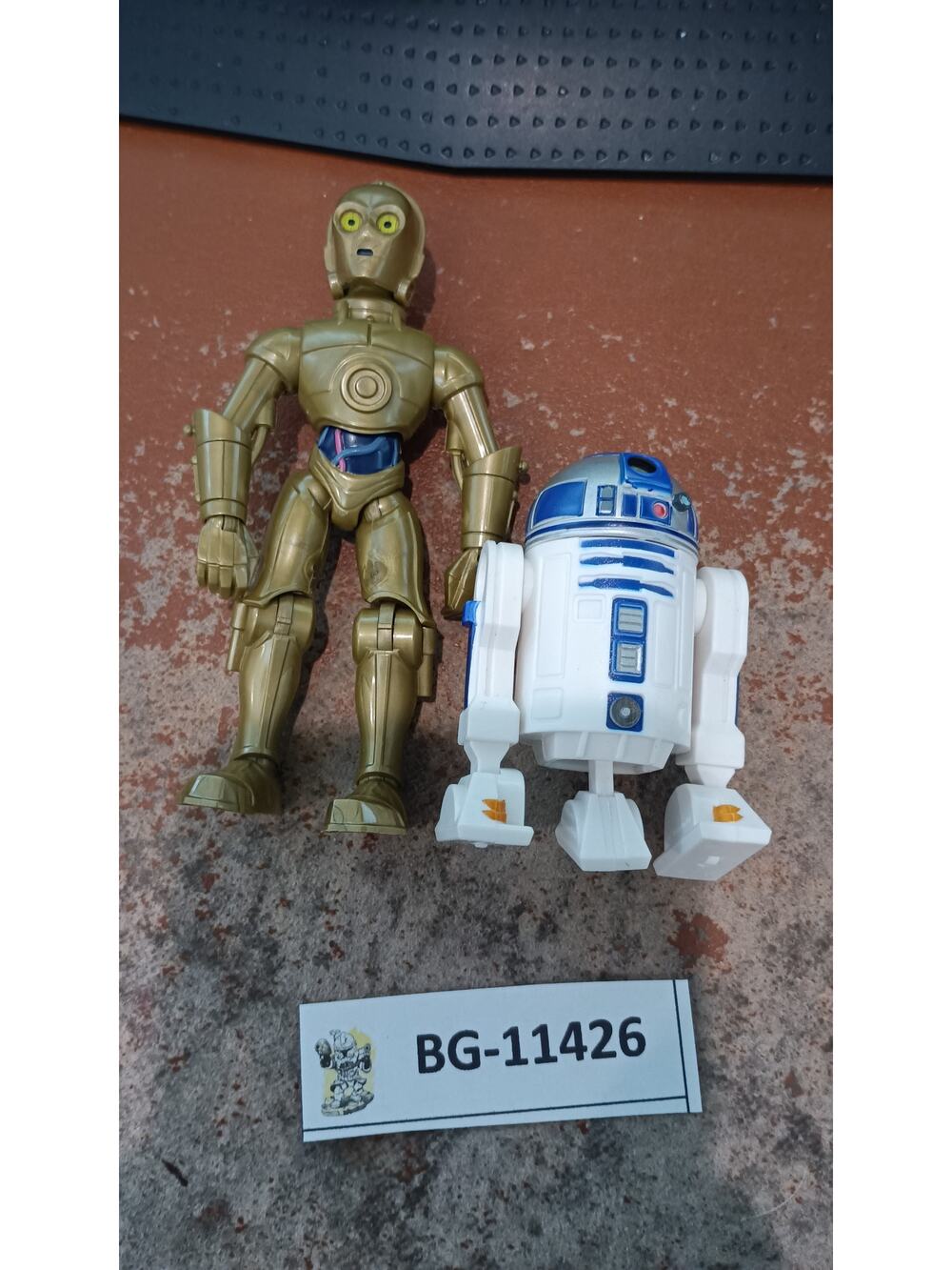 Star Wars Toybox C-3PO & R2-D2 Figures Loose Disney Store Set
